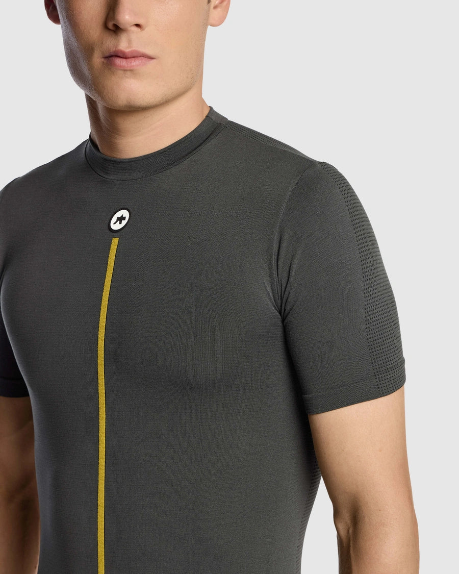 ASSOS SPRING FALL P1 Underkläder med kort ärm Grå