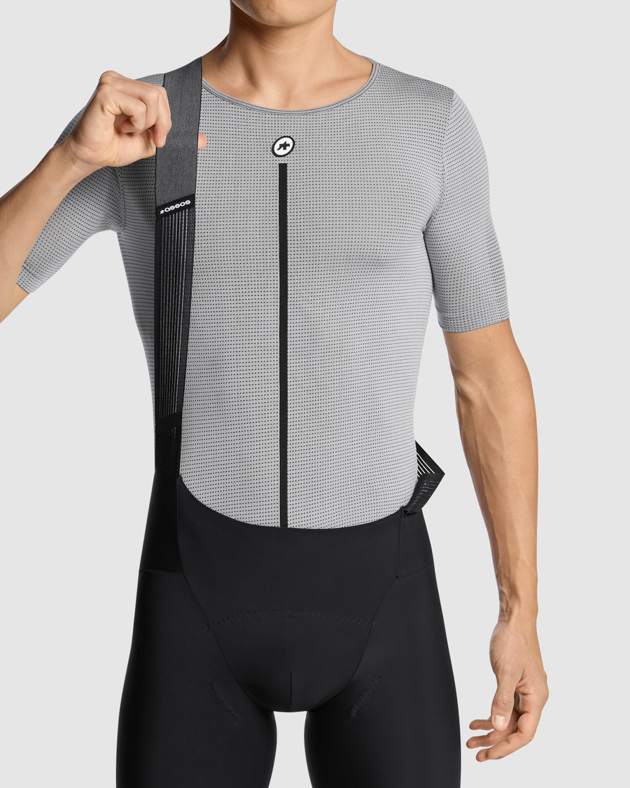 Sous-Vêtement ASSOS NS SKIN LAYER P1 Manches Courtes Gris