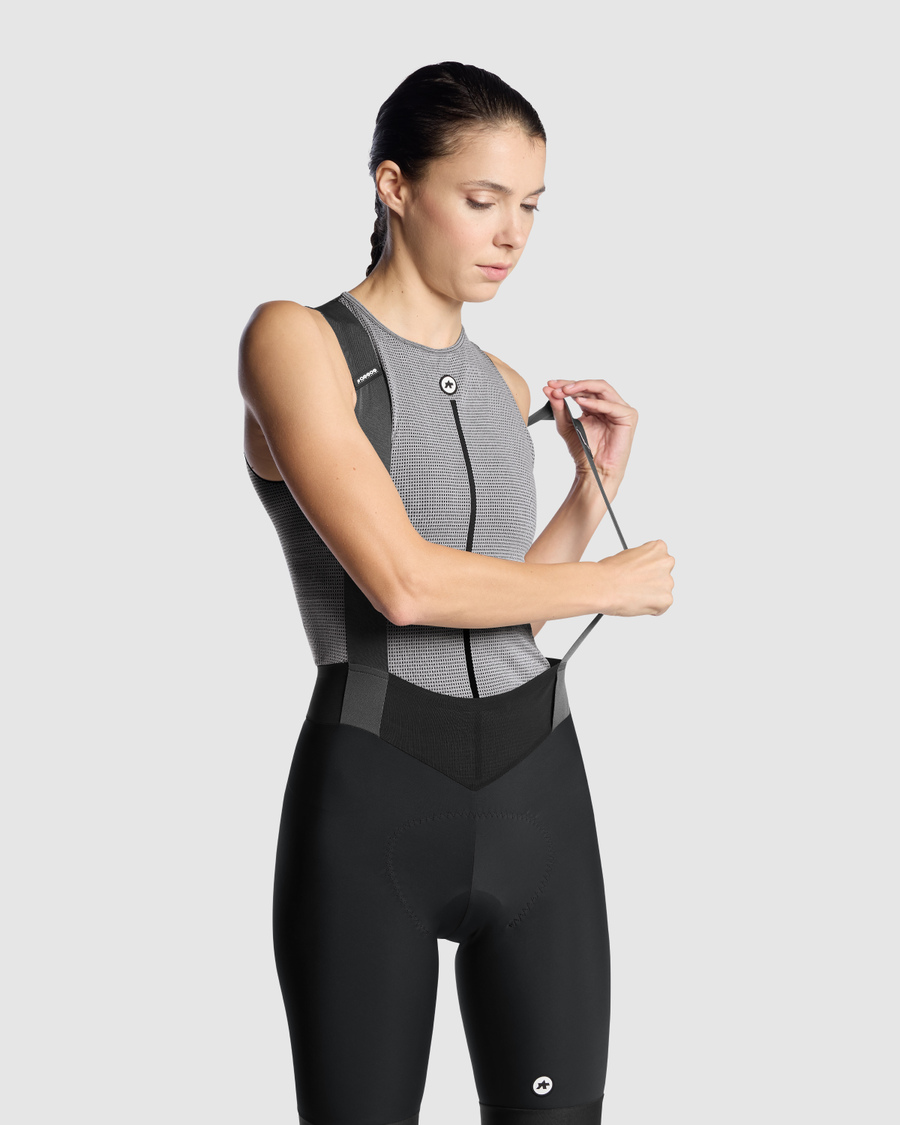 Sous-Vêtement ASSOS NS SKIN LAYER P1 Sans Manches Femme Gris