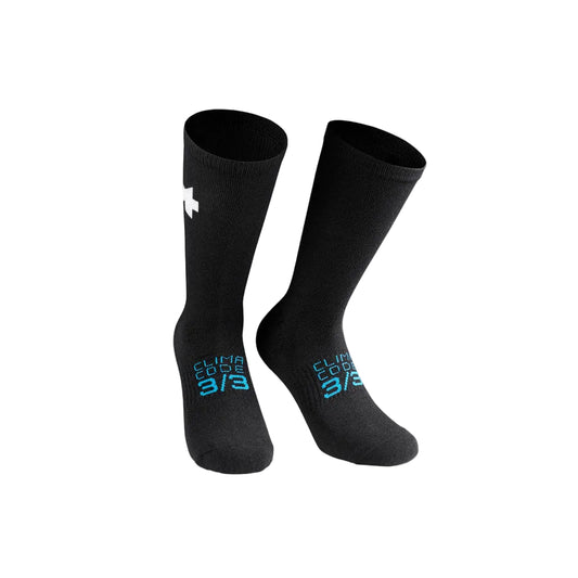 ASSOS WINTER-strumpor, svarta