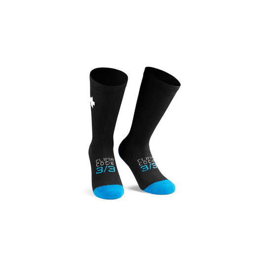 ASSOS ULTRAZ WINTER-strumpor, svarta