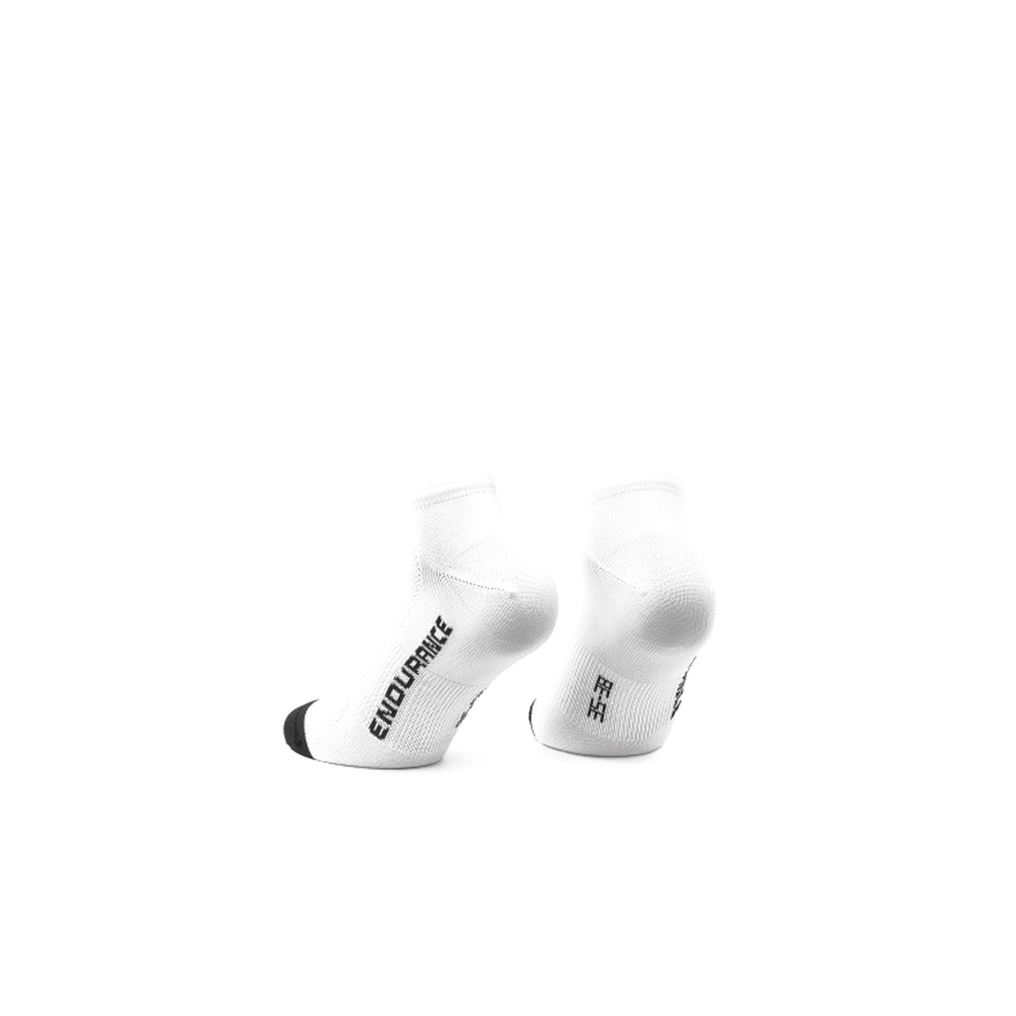 ASSOS ENDURANCE LOW S11 sokker, hvid