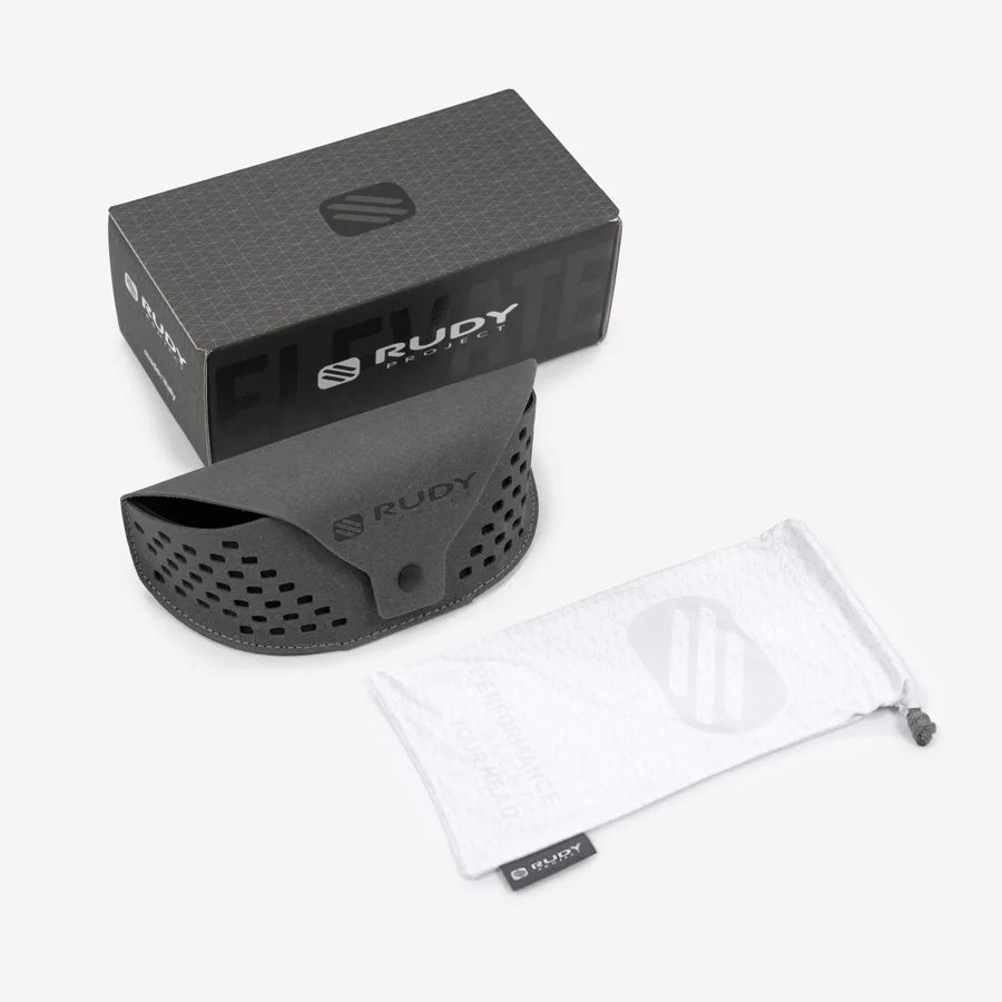 Brýle RUDY PROJECT ASTRAL SPHERE Crystal Black Čočky POLAR 3FX POLARIZED Multilaser