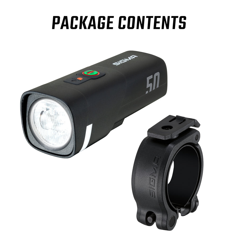 Přední osvětlení SIGMA AURA 50