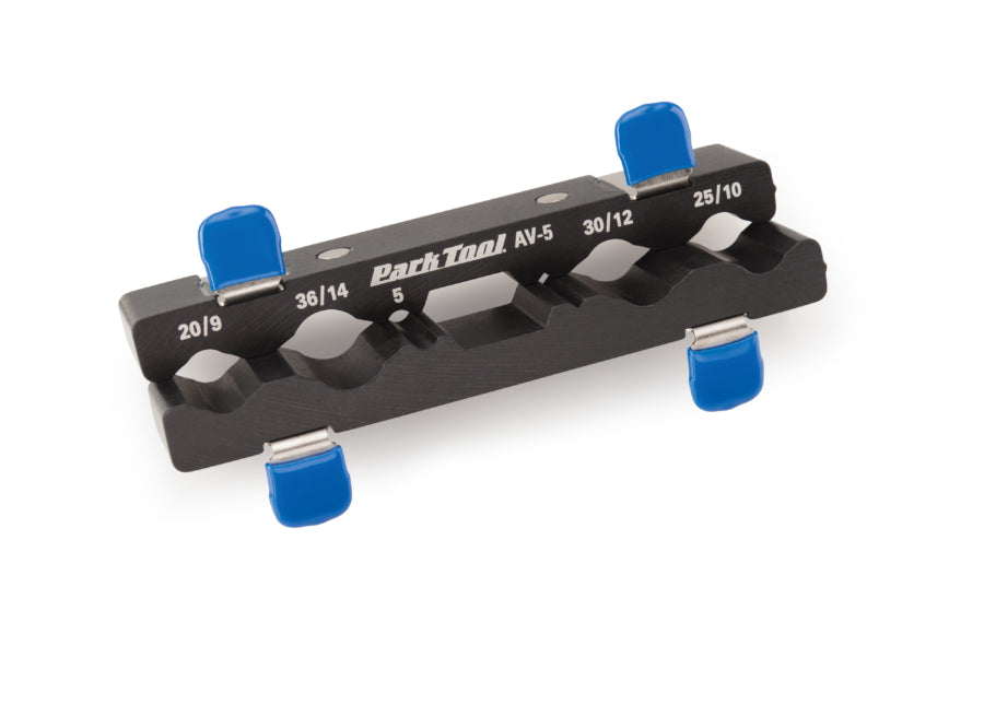Park Tool AV-5 Mors doux d'étau pour axes et moyeux