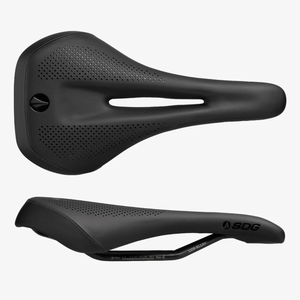 Selle SDG ALLURE V2 Femme Rails Lux-Alloy Noir