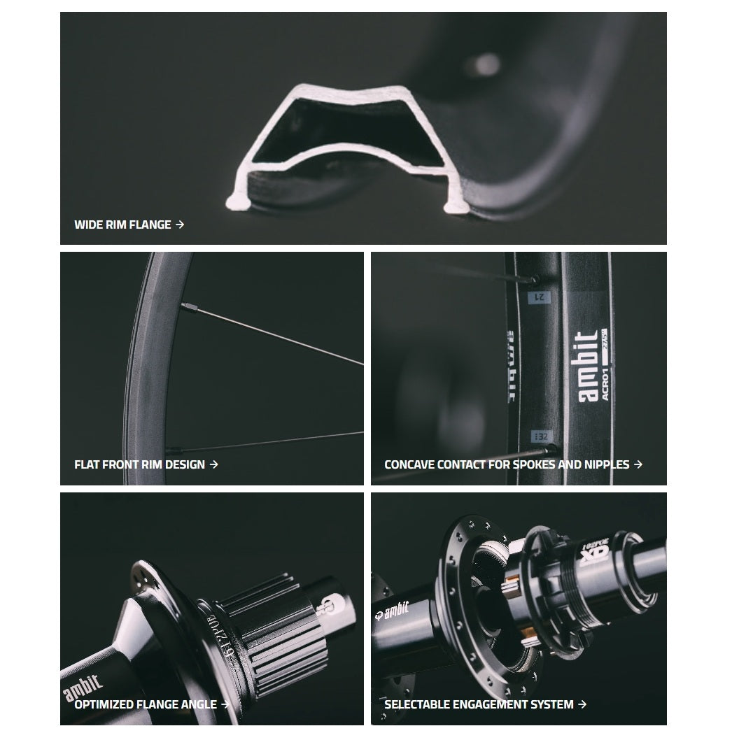 Roue Avant AMBIT REALM 27.5" 15*110mm Boost