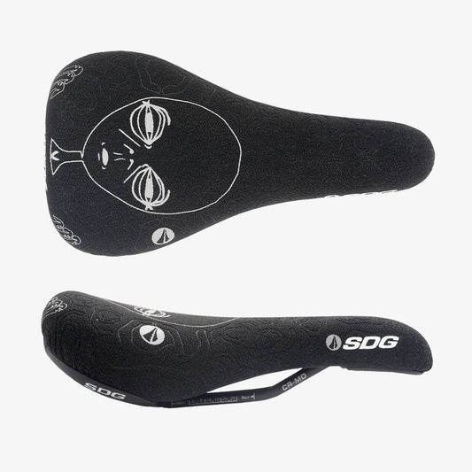 Sedlo SDG APOLLO STRATOS Tomas Lemoine Signature Rails Cr-Mo Black