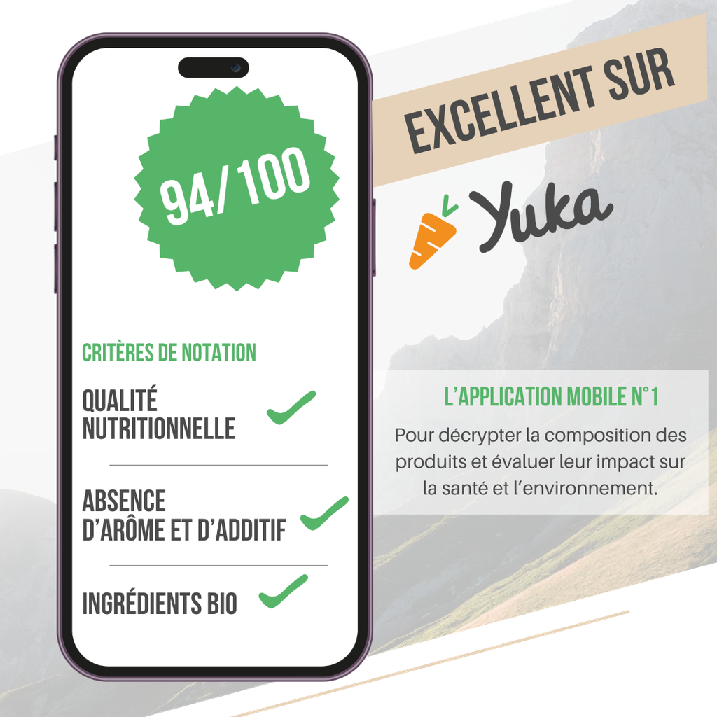 Purée Energétique BAOUW Bio Recette aux Fruits Banane/Kiwi/Vanille (90g)