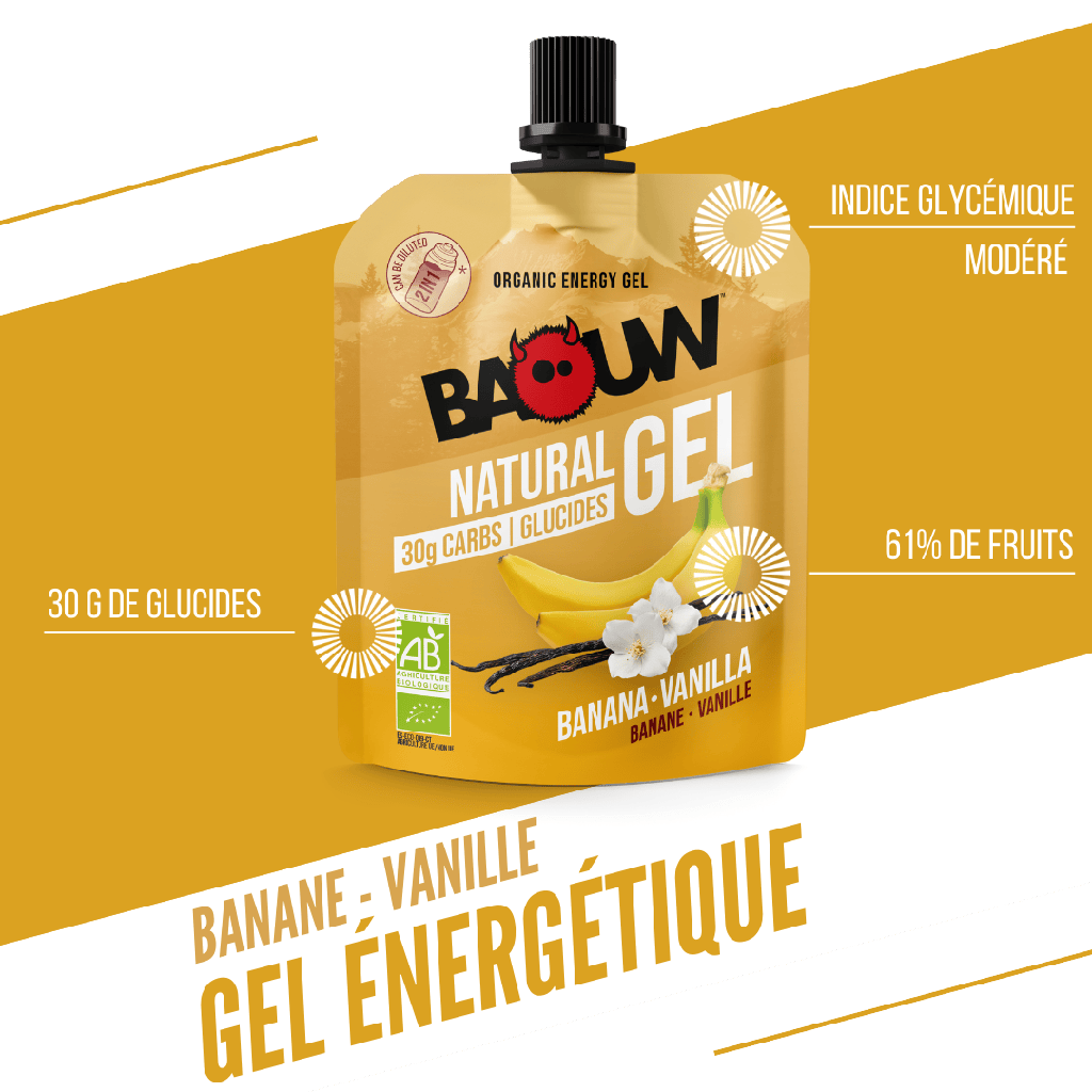 BAOUW ORGANIC Banana-Vanilla Energy Gel (85 g)