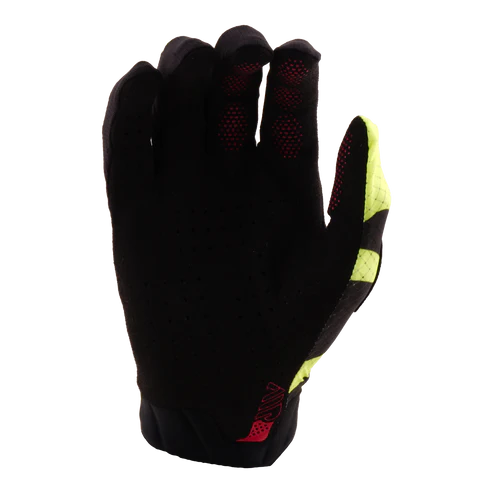 Gants TROY LEE DESIGNS AIR CYCLOPS Noir/Jaune