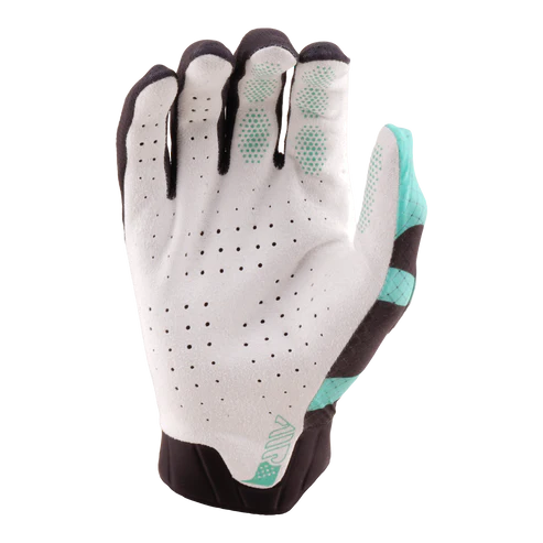 Gants TROY LEE DESIGNS AIR CYCLOPS Carbon/Real Teal