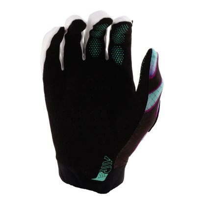 Gants TROY LEE DESIGNS AIR OVERSPRAY Junior Noir/Real Teal
