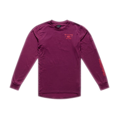 Maillot TROY LEE DESIGNS RUCKUS RIDE LOCKDOWN Manches Longues Sangria