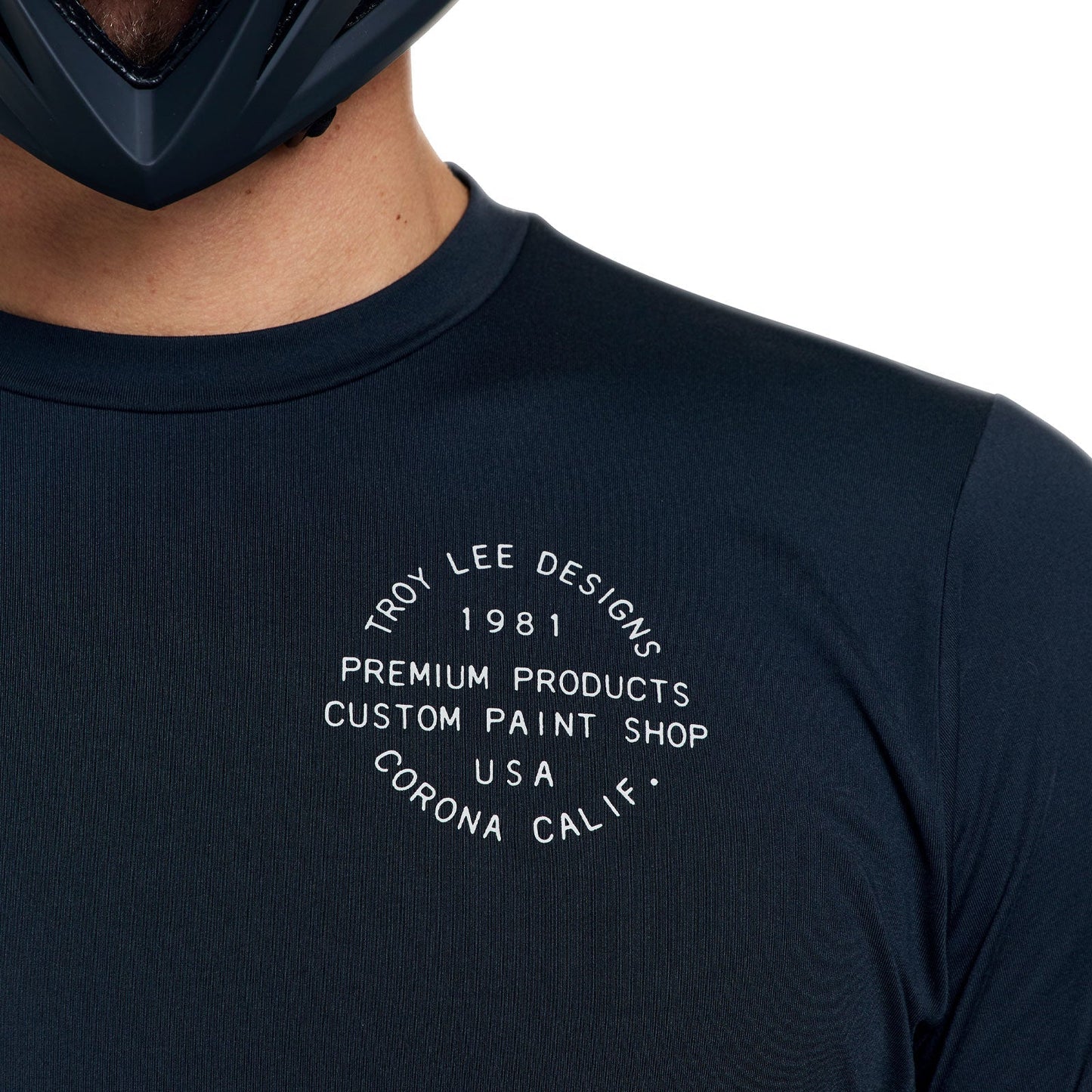 TROY LEE DESIGNS RUCKUS RIDE PRESSED Langærmet Carbon Jersey