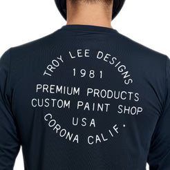 TROY LEE DESIGNS RUCKUS RIDE PRESSED Langærmet Carbon Jersey