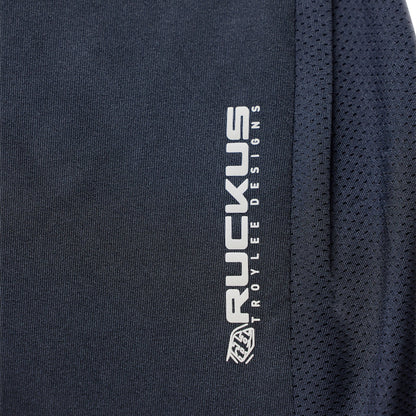 Maillot TROY LEE DESIGNS RUCKUS RIDE PRESSED Manches Longues Carbon