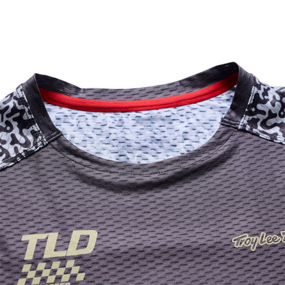 Maillot TROY LEE DESIGNS SKYLINE  PRO AIR RIDGELINE Manches Courtes Carbon