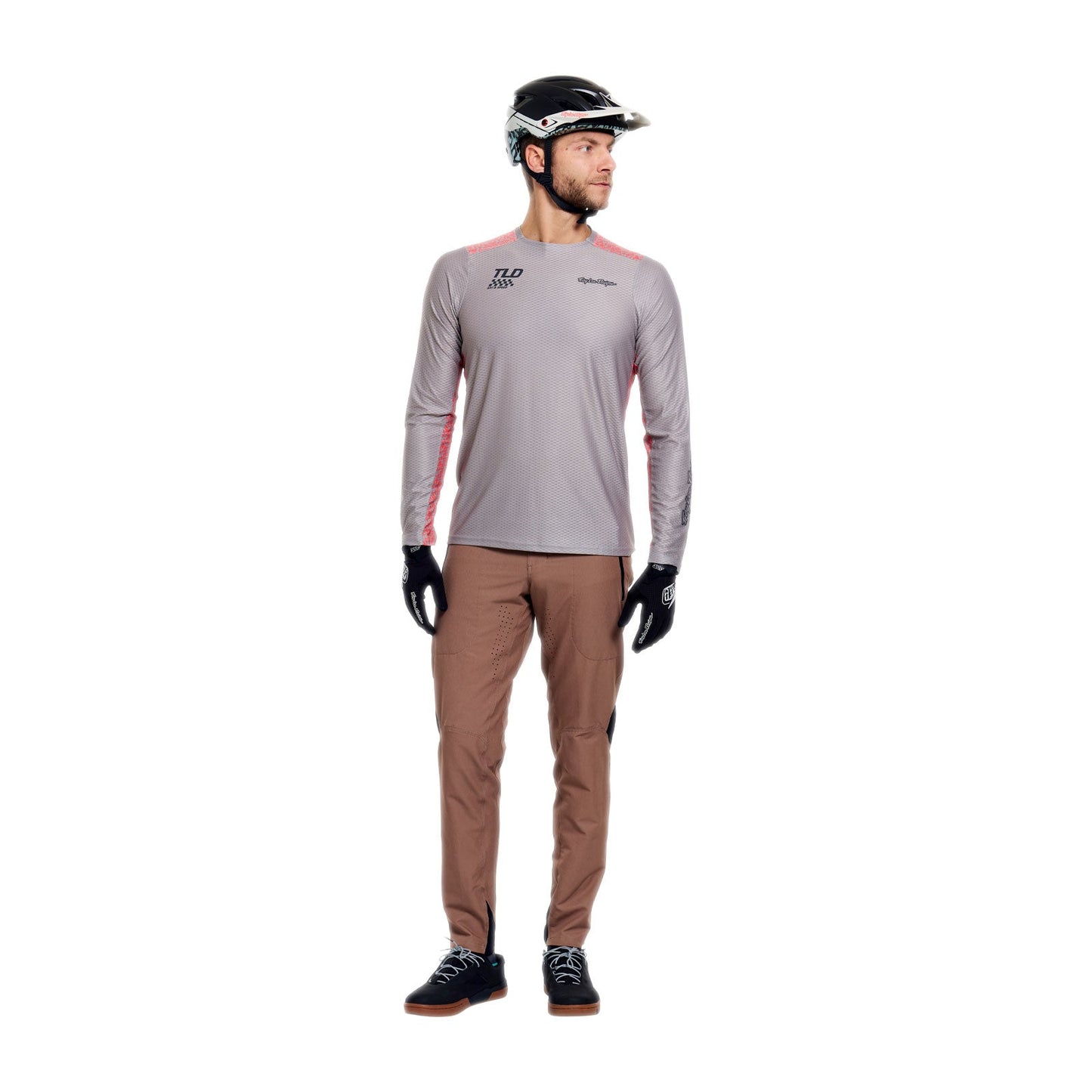 TROY LEE DESIGNS SKYLINE PRO AIR RIDGELINE Dres s dlouhými rukávy Stone