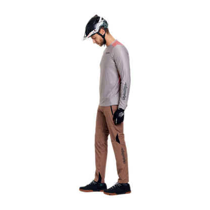 Maillot TROY LEE DESIGNS SKYLINE PRO AIR RIDGELINE Manches Longues Stone