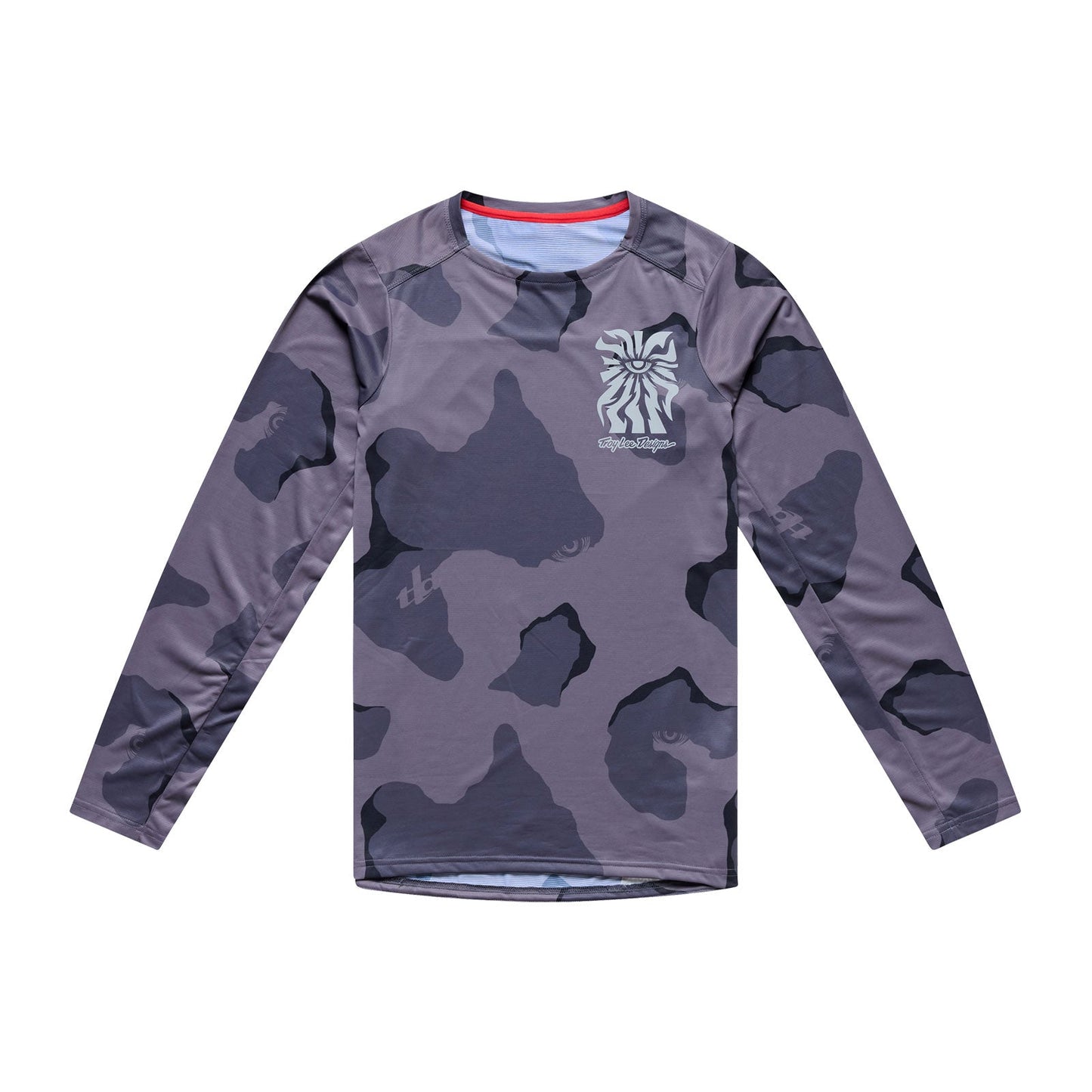 TROY LEE DESIGNS SKYLINE PRO FLOW CAMO Dres s dlouhým rukávem Carbon