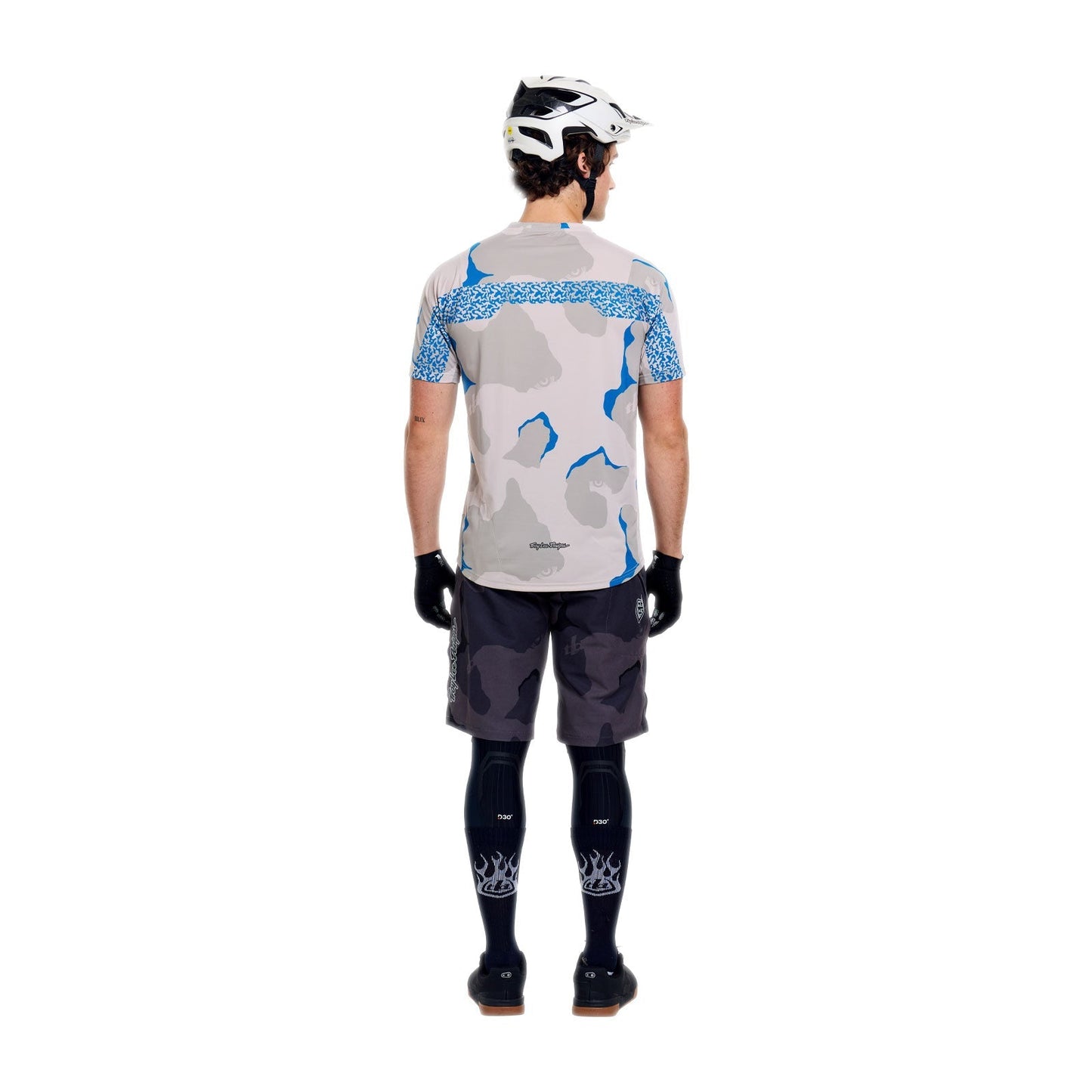 TROY LEE DESIGNS SKYLINE PRO FLOW CAMO Kortærmet Jersey Pimpsten