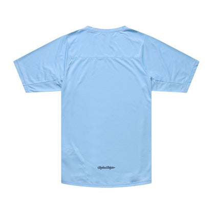 Maillot TROY LEE DESIGNS SKYLINE PRO MONO Manches Courtes Bleu