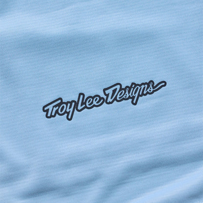 Maillot TROY LEE DESIGNS SKYLINE PRO MONO Manches Courtes Bleu