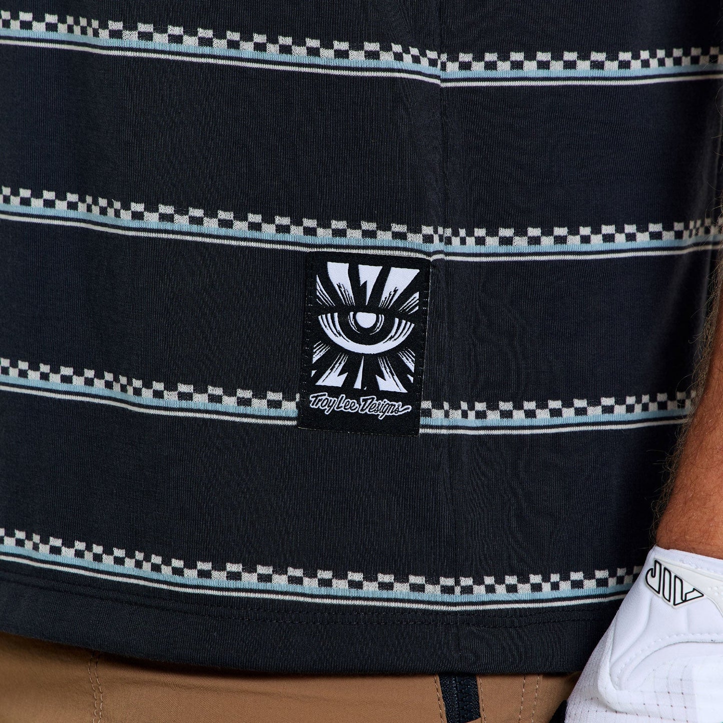 TROY LEE DESIGNS SKYLINE FAKIE RIDE Jersey Carbon Kortärmad