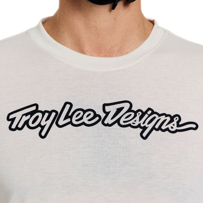 Maillot TROY LEE DESIGNS SKYLINE RIDE SIGNATURE Manches Courtes Pumice