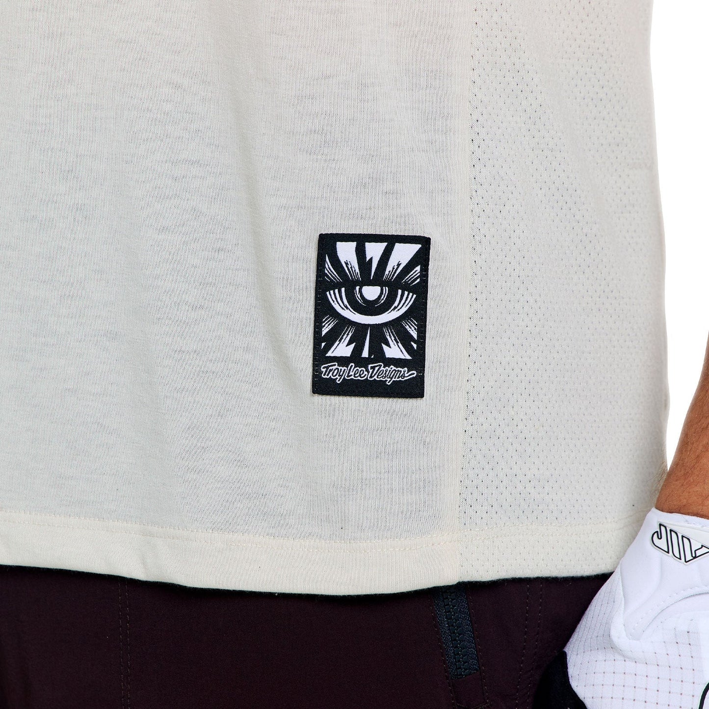 TROY LEE DESIGNS SKYLINE RIDE SIGNATURE Kortærmet Jersey Pumice