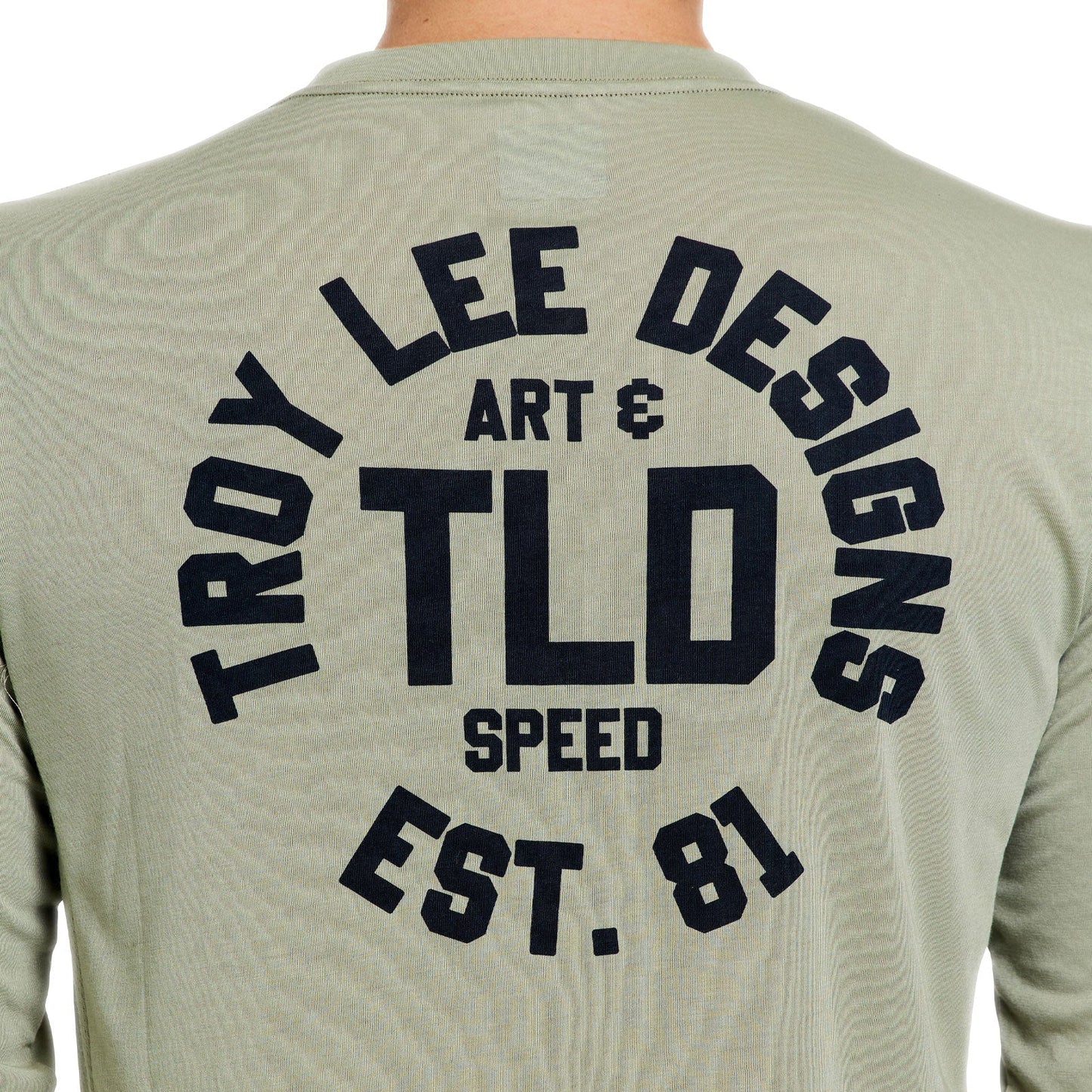 Koszulka z długim rękawem TROY LEE DESIGNS SKYLINE RIDE STAMPS Sage