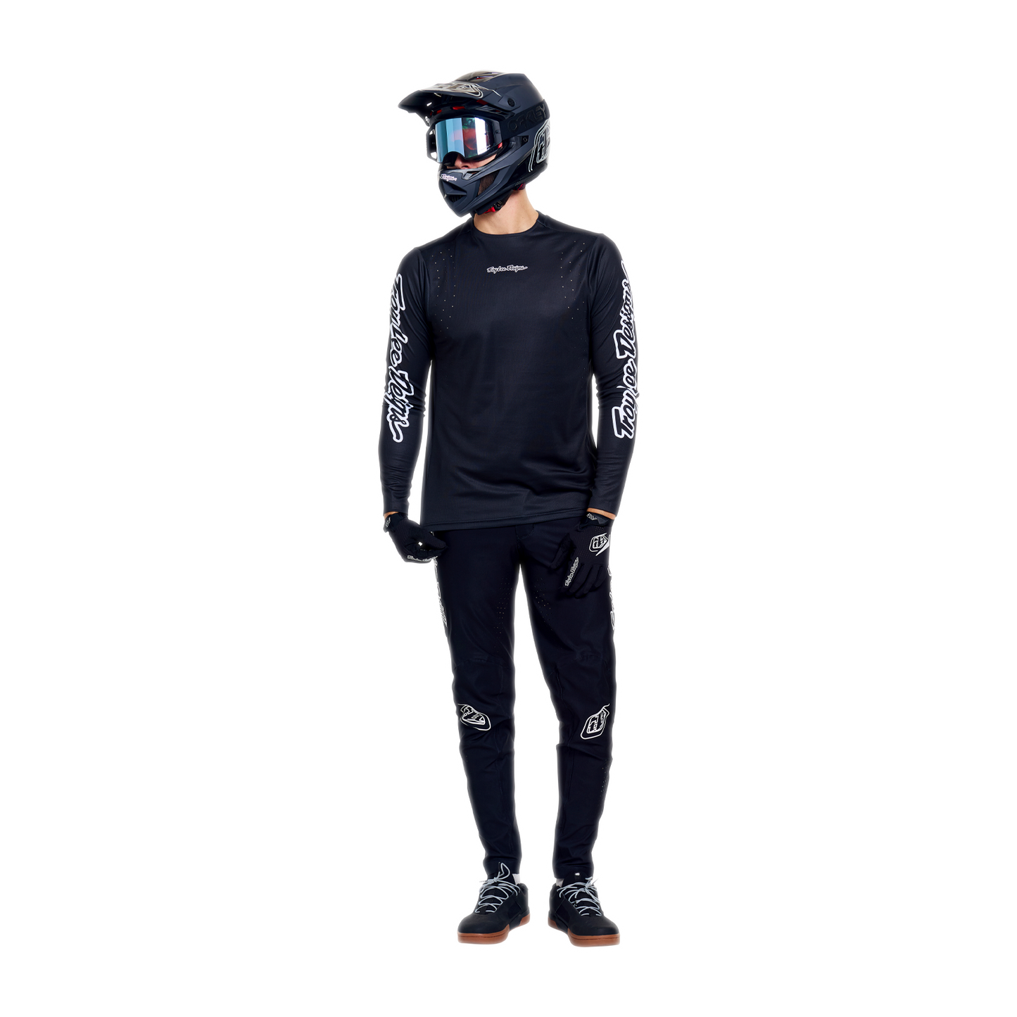 TROY LEE DESIGNS SPRINT PRO Mono dres s dlouhým rukávem černý