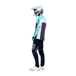 TROY LEE DESIGNS SPRINT PRO YO MOTO Dres s dlouhým rukávem Black/Blue