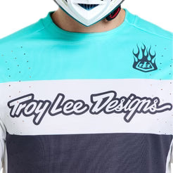 TROY LEE DESIGNS SPRINT PRO YO MOTO Dres s dlouhým rukávem Black/Blue