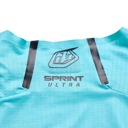 Maillot TROY LEE DESIGNS SPRINT ULTRA MONO Manches Longues Turquoise