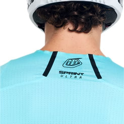 Maillot TROY LEE DESIGNS SPRINT ULTRA MONO Manches Longues Turquoise