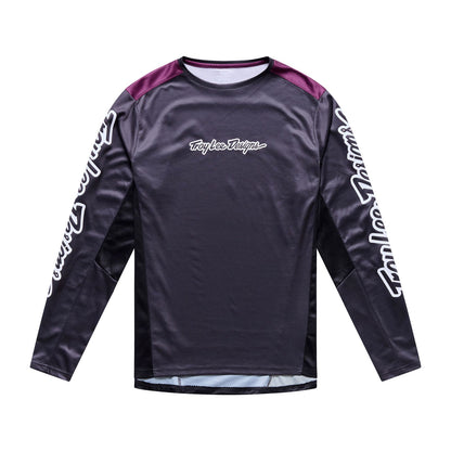 Maillot TROY LEE DESIGNS STAGE SIGNATURE Manches Longues Carbon