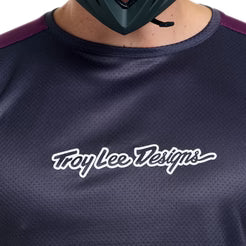 Maillot TROY LEE DESIGNS STAGE SIGNATURE Manches Courtes Carbon