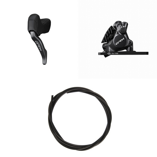 SHIMANO GRX RX825 Mono levá páka a přední třmen