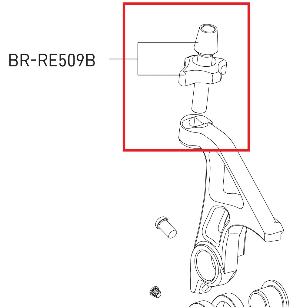 Šroub pro nastavení napětí lanka pro zadní přehazovačku CAMPAGNOLO SR/Record 12V