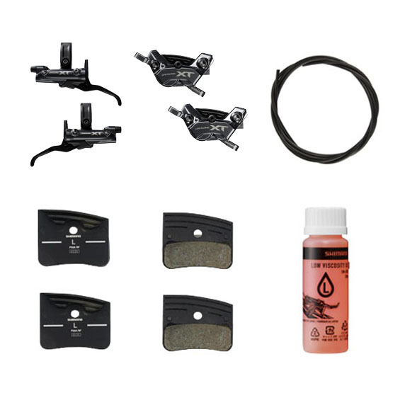 Paire de Freins SHIMANO XT M8220 Enduro 4 pistons