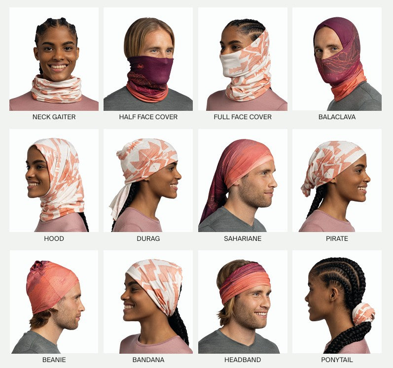 BUFF ORIGINAL ECOSTRETCH Choker Sort