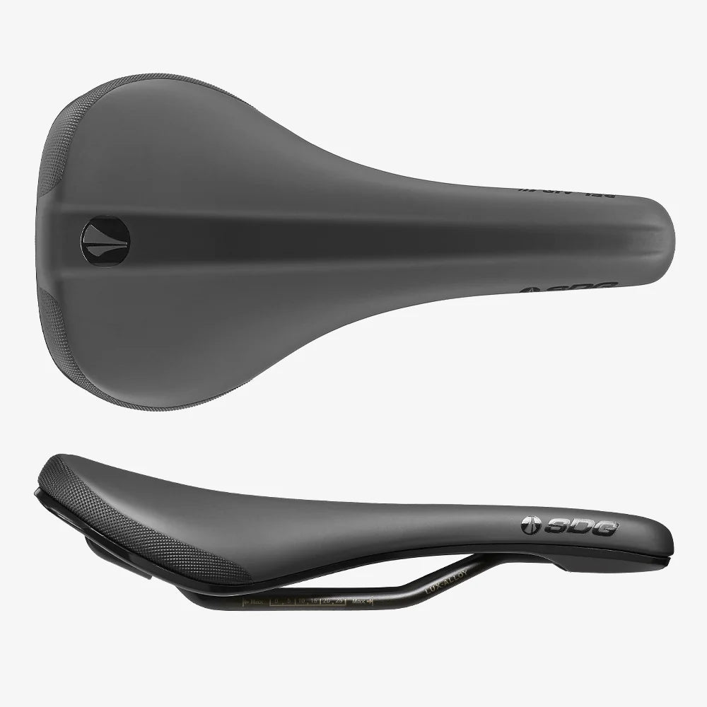 Selle SDG BEL-AIR V3 MAX Air Foam Rails Lux-Alloy Gris