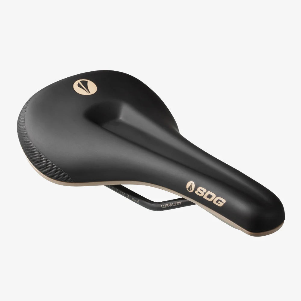 Selle SDG BEL-AIR V3 MAX Rails Lux-Alloy Noir/Beige