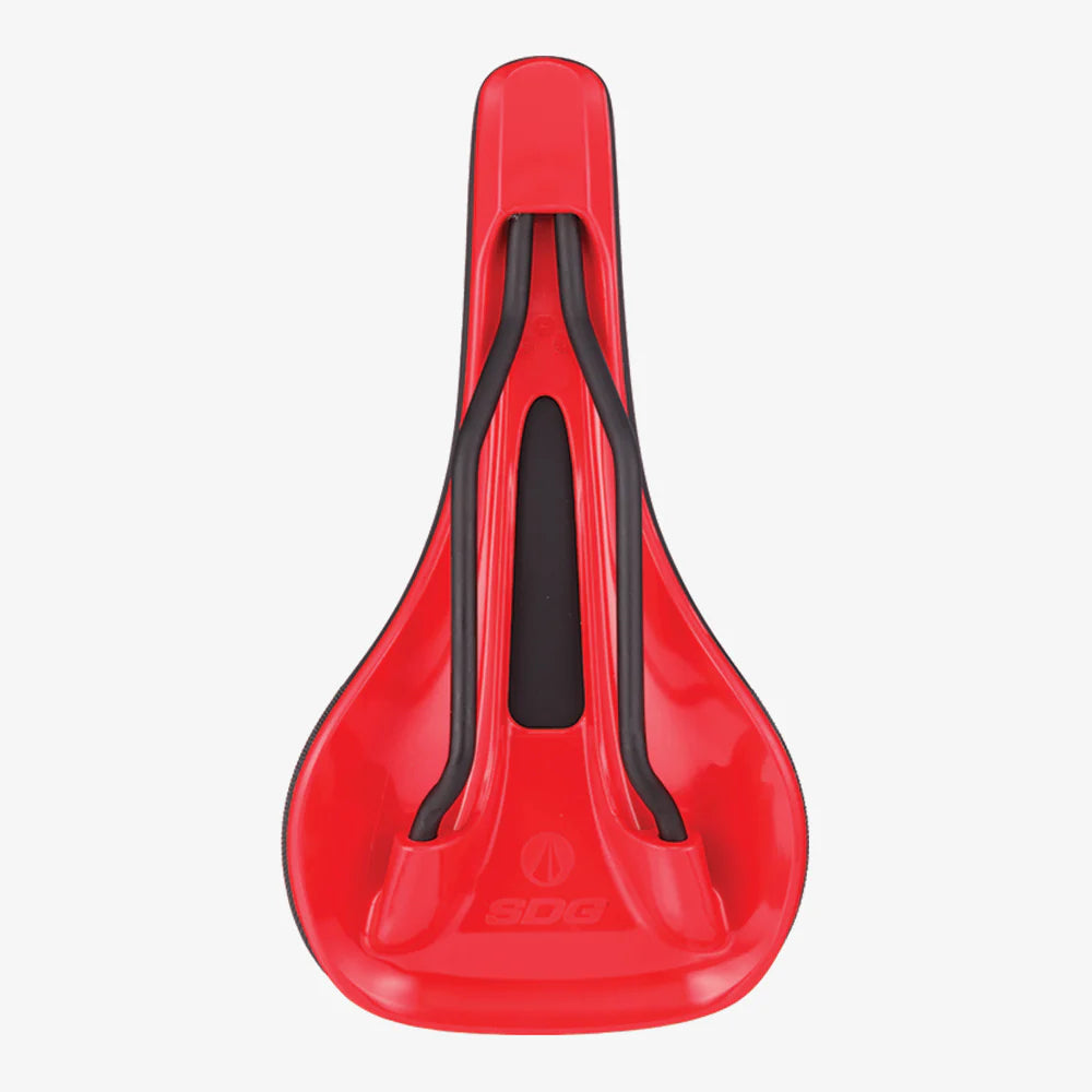 Selle SDG BEL-AIR V3 MAX Rails Lux-Alloy Noir/Rouge