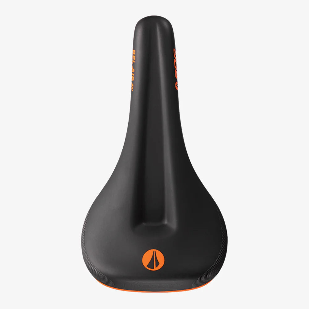 Selle SDG BEL-AIR V3 MAX Rails Lux-Alloy Noir/Orange