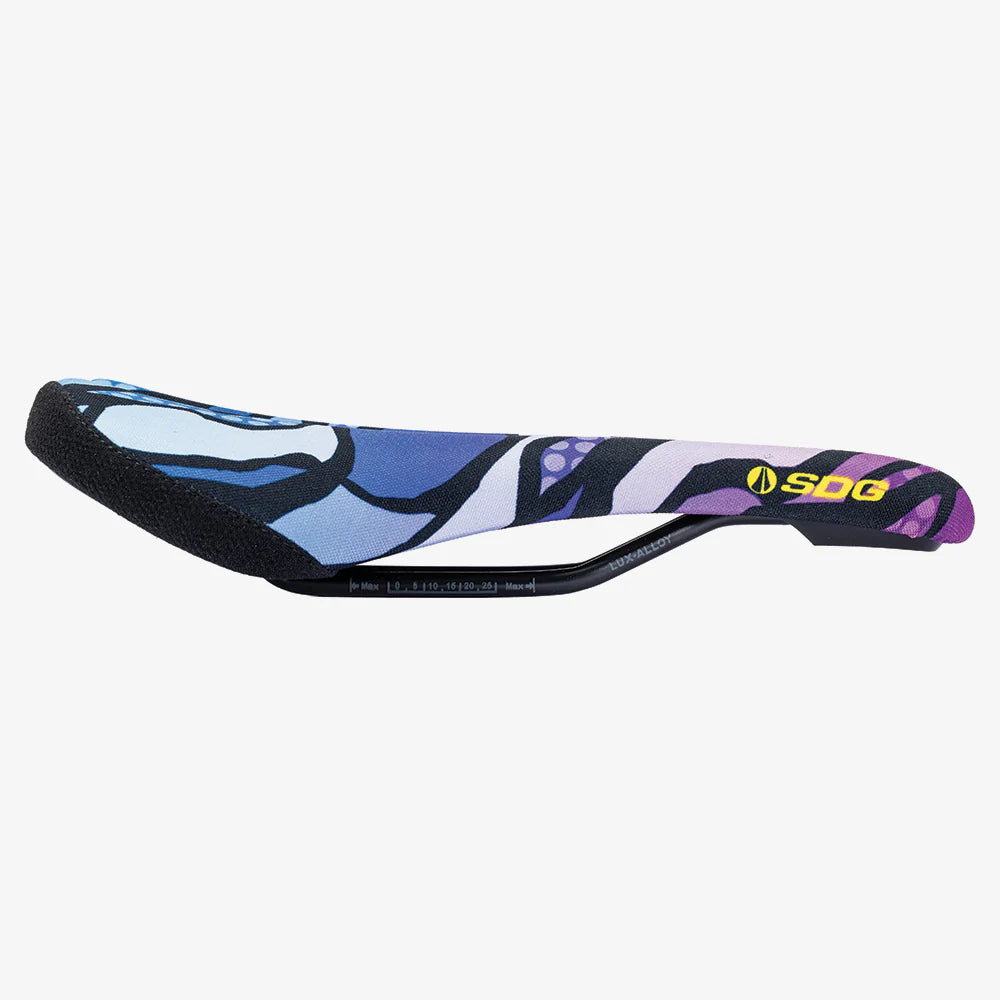 Selle SDG BEL-AIR V3 TERRA FIRMA Rails Lux Alloy Camo Violet