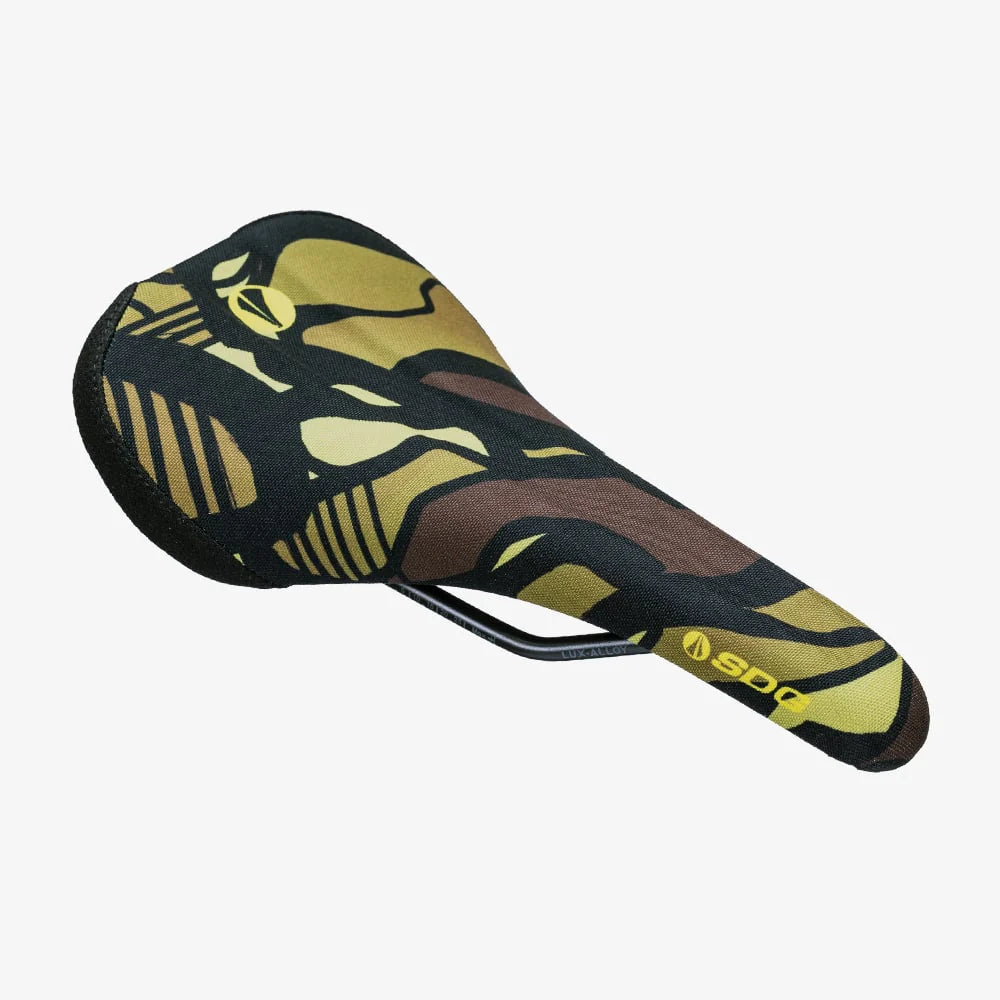 Selle SDG BEL-AIR V3 TERRA FIRMA Rails Lux Alloy Camo Jaune