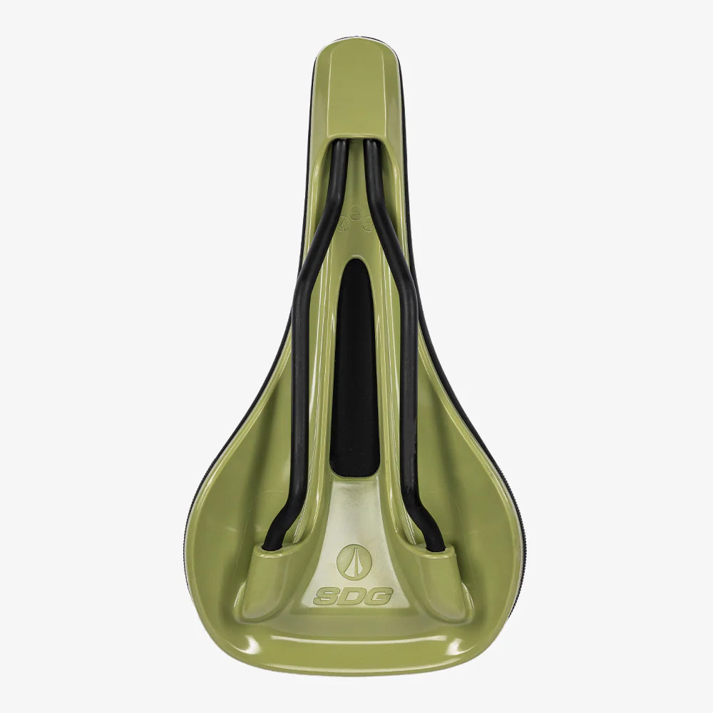 Selle SDG BEL-AIR V3 Rails Lux Alloy Noir/Vert